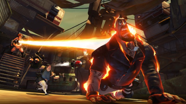 Loadout suggestive pose